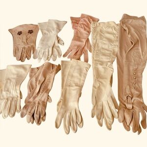 Bundle Vintage Ladies Gloves